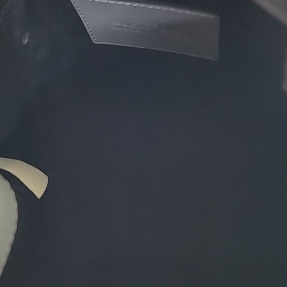 Marc Jacobs The Leather Bucket Bag In Slate Blue Crossbody - Picture 8 of 10